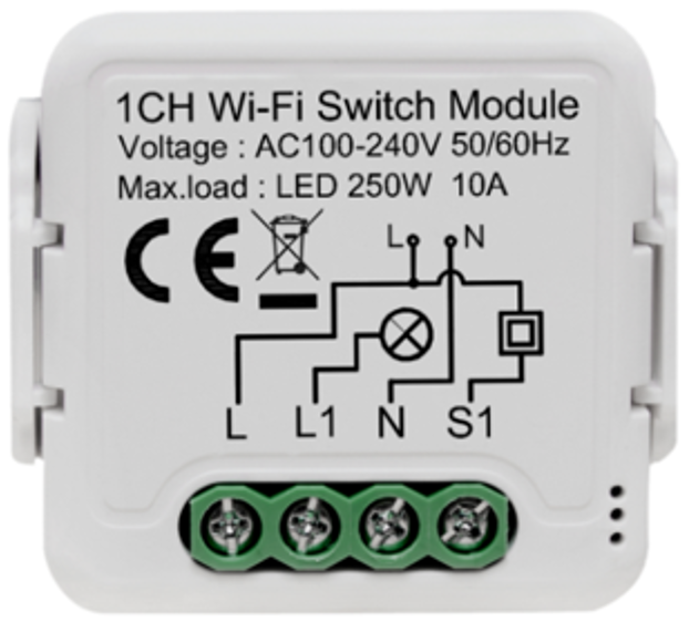 WIFI 1G+BLE WITH NEUTRAL LINE